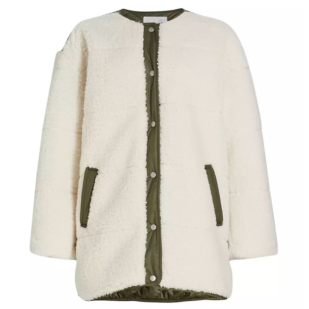 FRAME oversized army jacket